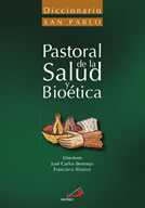 Portada: Diccionario de Pastoral de la Salud y Bioética